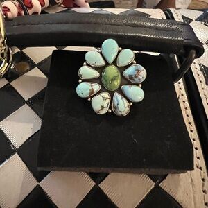 Golden Hills Sterling ring. Non Native